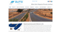 Desktop Screenshot of eliteinfra.com